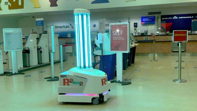 Name Chosen for Key West Airport’s Coronavirus-Fighting Robot